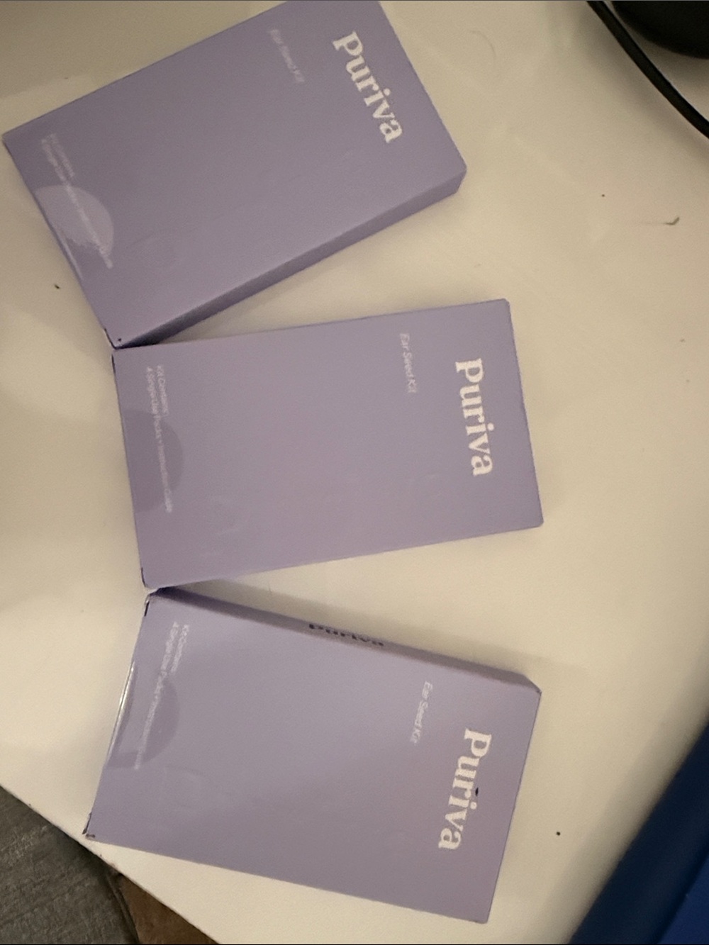 Puriva ear seed kit, x three packs NWT